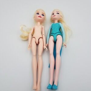 Lot 2 Elsa Dolls Good Condition Preowned‎